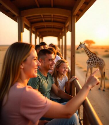 Dubai Safari Park - Train Tour