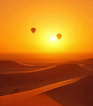Exotic Sunrise with Balloon Flights